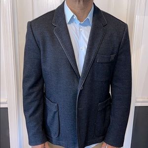 Luxurious Versace blue men’s blazer